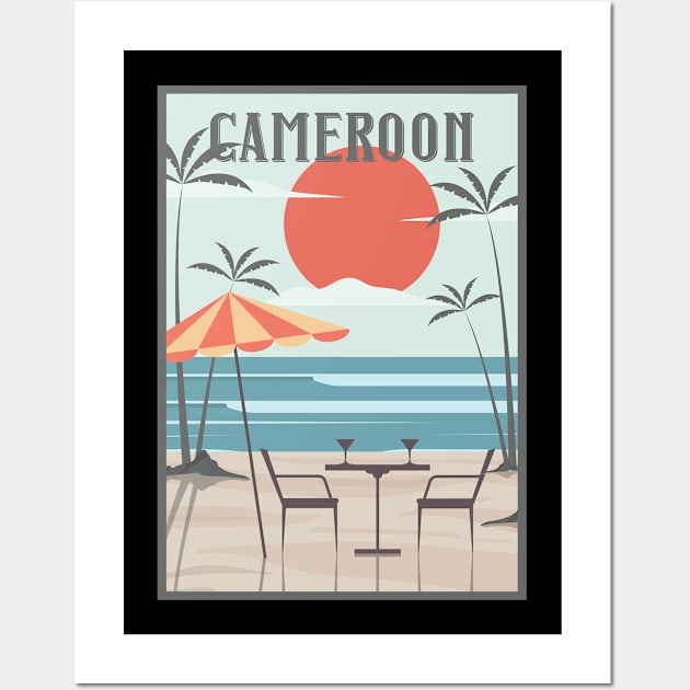 Cameroon honeymoon retro Wall Art by NeedsFulfilled